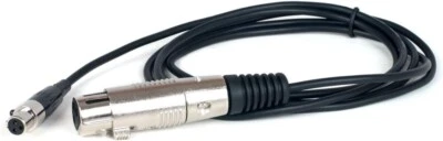 VocoPro, XLR, BLACK (XLRBP) Optional Wired Mic Adapter for UHF/VHF Body-Pack