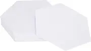 uxcell 100 Count Hexagon Paper Piecing Paper for Quilting, 2-Inch English Paper Piecing Template, Foundation Paper Pieces Patchwork Supplies for Quilting Sewing DIY Craft