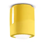 Pi Ceiling Lamp D12.5, Lemon Yellow