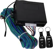 ZUNOXAZ 1Set Car Keyless Entry System Kit Remote Central Locking for Easy Installation Compatible with Multiple Models Advanced Vehicle Security Quick Locking