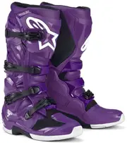 Alpinestars Tech 7, boots , color: Purple/Black/White , size: 16 US