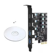 USB 3.0 PCI-E Card 2*USB-A 2*USB-C PCI Express Extension Card USB3.2 GEN1 5Gbps