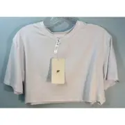 FABLETICS Women’s XS Blake Ultra Crop Short-Sleeve Top White Loose Fit New!