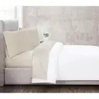 CHRISTIAN SIRIANO Sheet Sets Cotton Year Round No Theme Solid Color Beige Khaki