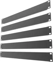 5 Pack of 1U Blank Panel Metal Rack Mount Filler Panel 19In Server Rack Cabinet