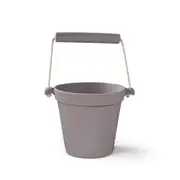 Bigjigs Toys Activity Bucket Sensory Play Toy for Toddlers and Preschoolers stone Grey