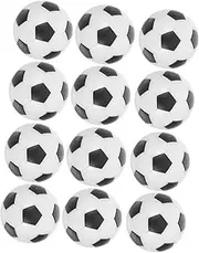 GALPADA 12pcs Foosball Table Balls Durable Resin Replacement Accessories for Tabletop Soccer Game for Home Offices and Spaces Lightweight and Portable