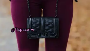 美國設計師Rebecca minkoff  mini love Bag 小香boy 菱格鏈帶包 黑色黑鍊 現貨特價