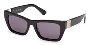 Max & Co. MO0124 01A Women’s Sunglasses Black Size 53