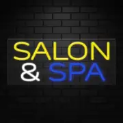 Salon & Spa Sign for Business Displays | LED Flex Neon | 32"W x 13"H x 1"D