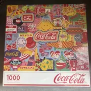 Springbok Coca-Cola Pop Art 1000 Piece Interlocking Puzzle New Sealed