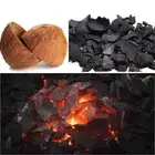 Activated natural coconut shell Charcoal & pure organic Carbon chips Ceylon