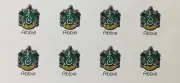24x Personalised Christmas Gift Stickers Labels Harry Potter Slytherin Hogwarts
