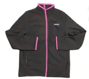 NWT Lands’ End Full Zip Grid Fleece Jacket size 14/16