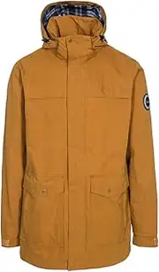 [TRESPASS] Men's Rowland Waterproof Jacket with Removable Hood (Pack of 1)