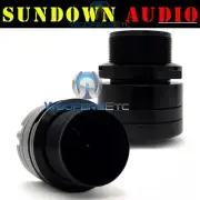 (2) SUNDOWN AUDIO GT-R1 8-OHM 100W RMS ALUMINUM FRAME BULLET HORN SUPER TWEETERS
