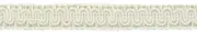 Scroll Gimp Braid Trim, Style# 0058SG, Color# A3 - Off White Ivory [54.6 Yards]