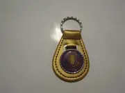 SCORPIO ASTROLOGY ASTROLOGICAL SIGN LEATHER KEYCHAIN GOLD