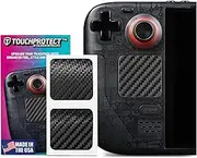 TouchProtect Steam Deck - Add Style, Tactile Feedback, and Protect your Steam Decks' Trackpads! More than just a skin. (Carbon - Black)