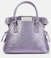 [Maison Margiela] Maison Margiela 5AC Classique Micro satin shoulder bag One Size purple