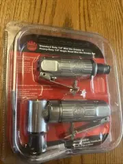 Mac Tools 1/4” Mini Die Grinder Set Straight & 90 Degree AG14AH AG14 BRAND NEW