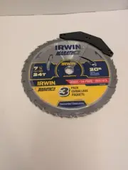 Irwin Tools Carbide Cordless Circular Saw Blade Pack Of Three New 7 1/4