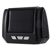 Car Solar Digital Clock with LCD Time Date In-Car Temperature Display for4731