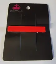 Prettiest Patriot Red Paparazzi Hair Clip Accessory