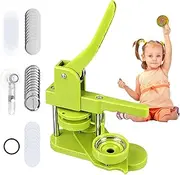 Byeaon Button Making Kit - Professional Button Maker Pin Press - Badge Machine Includes Rotating Bracket for Birthday New Year Christmas Easter Celebrations