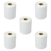 5Rolls 4''x6'' Direct Thermal Address Labels For Zebra LP2844 2824 Eltron ZP450