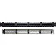 W Box C6PP24 Cat6 Patch Panel 24 Port