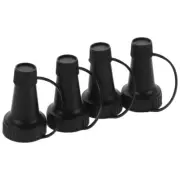 4 Pcs Crystal Bottle Oil Pourer Spout Nurse Kitchen Nozzle Boon Nursh Bottles