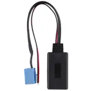 AUX blue-tooth Music Adapter Interface Wireless Radio Stereo Aux Cable For Alfa Romeo 147 156 159 Brera Mito GT Giulietta black