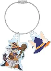 Made in Abyss Golden Township of the Furious Days Drawing Down Nanachi Witch Halloween Ver. 2 Wire Acrylic Key Chain