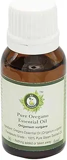 R V Essential Pure Oregano Essential Oil 10ml (0.338oz)- Origanum Vulgare (100% Pure and Natural Steam Distilled)