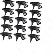 HEATSHAKING 15Pcs Spray Nozzle Replacement Tops for Standard Neck Bottles Durable Spray Heads for Gardening Cleaning Household Use Convenient