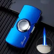 Cool Unique Fidget Spinner Gas Cigarette Jet Lighter Torch Flame Windproof Fire