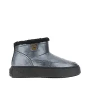 [PINKO] PINKO Laminated leather ankle boots Woman 39 39 Black
