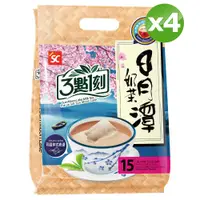 在飛比找PChome24h購物優惠-《3點1刻》日月潭奶茶(15入/袋)x4袋