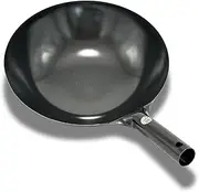 [UPB Japan] Kanda Iron Beijing Wok - Lightweight and Durable - Perfect for Authentic Japanese Cooking - 11.8 inch 30cm