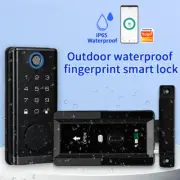 Digital electronic lock IP65 waterproof lock Fingerprint House external
