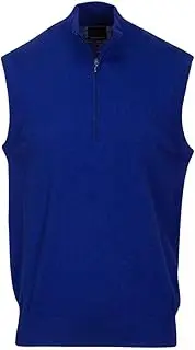 [GREG NORMAN] Men's Foreward Series 1/4-Zip Sweater Vest