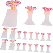 DECOMELODY 3Sets Silicone Reusable Toe Separators for Nail Art Soft Toe Spacers for Nail Polish for Home Salon Use Multi Functional Manicure Tools
