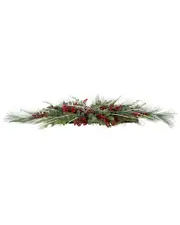 Northlight Real Touch Berries & Birch Twigs Artificial Pine Swag