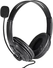 USB Computer Headset | Wired Noise Cancelling Microphone Headset - Comfortable Computer Headset With Mute Modern For VoIP Skype MS Teams Online Conference Class Computer Headphone Set | Wired Noise Ca