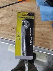 Vmotor Chrome Vanadium C Spanner Tool Adjustable Hook Wrench - 3/4-2"(19-51mm)