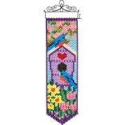 Herrschners® Spring Birdhouse Kit & Hanger Pony Bead Kit