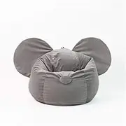 ZLYTQZHGBHD Luxury Washable Lazy Sofa，Chairs Cover Tatami (Color : Gray Lazy Sofa)
