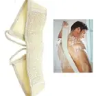 Exfoliating Loofah Loofa Back Strap Bath Shower Body G3B5 Scrubber Brush S3C3