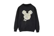 Mickey Mouse Womens/Ladies Chamomile Head Sweatshirt (Black) - UTBI52851